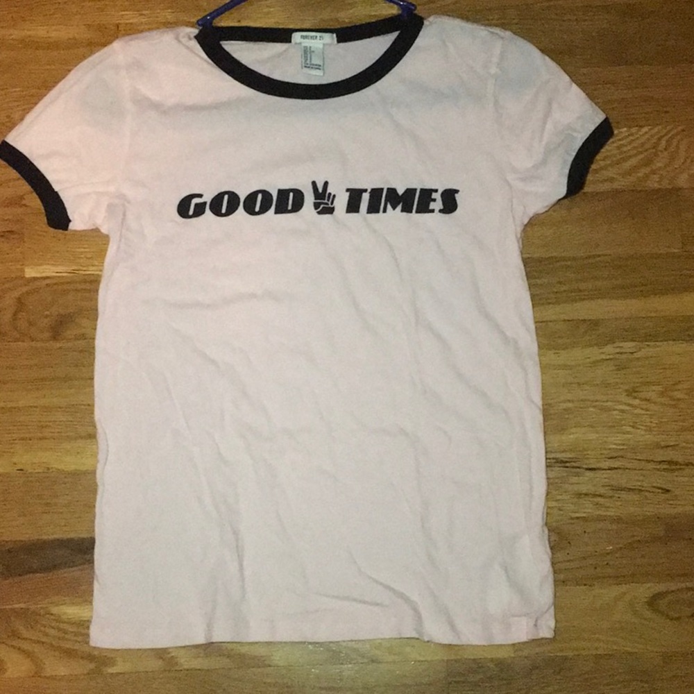 Pink “Good Times” Shirt